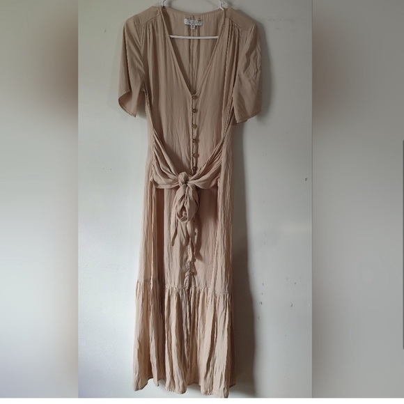 Love Whit Rent The Runway Tie Front Dress - Picture 4 of 5